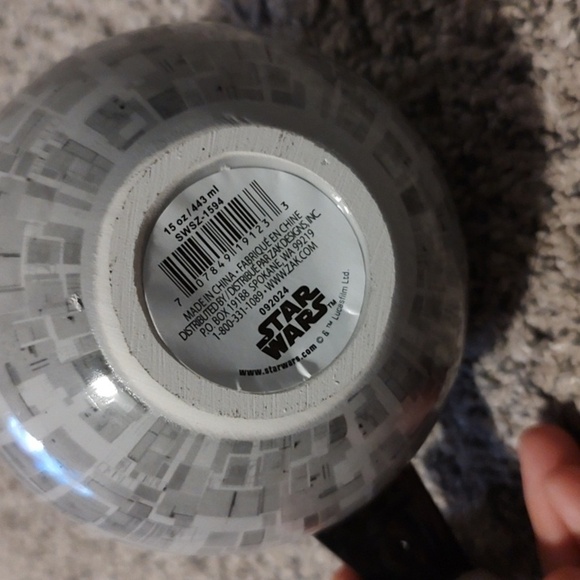 Gray Death Star Mug - Picture 4 of 5